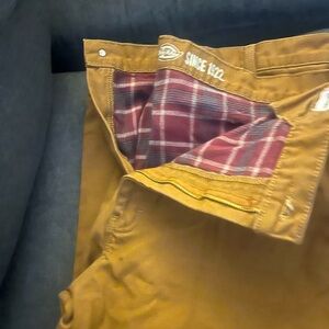 Dickies men Work pants 38x30 Lined